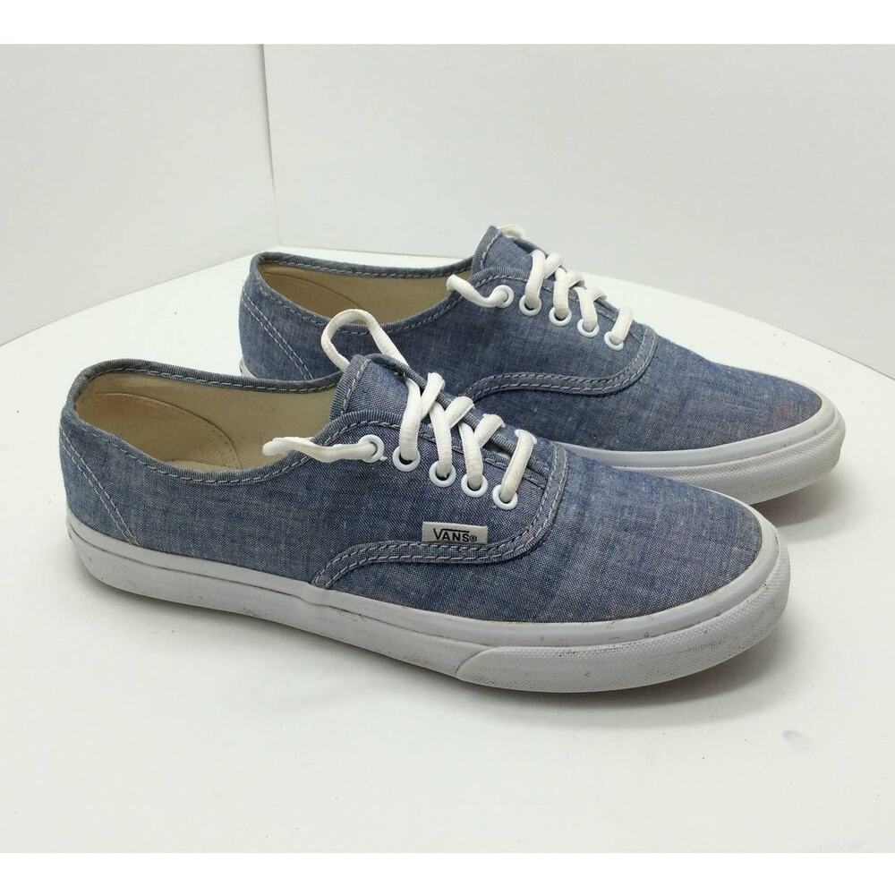 Vans Off The Wall TB4R Low Light Blue Unisex Mens 7 Womens 8.5
